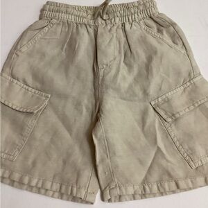 Zara Kids Tan Cargo Shorts